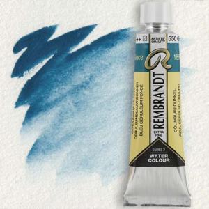 Royal Talens Rembrandt Watercolour - (0.6oz/20ml) Cerulean Blue Deep 550
