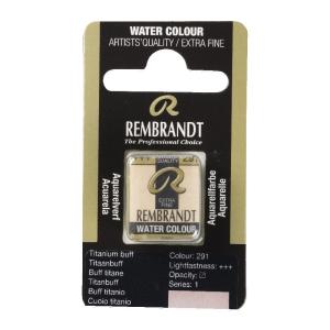 Rembrandt Professional Watercolor Half Pan -291 Titanium Buff