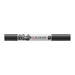 Ecoline Duotip Watercolor Marker - Black 700
