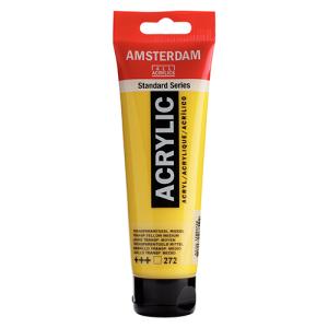 Royal Talens Amsterdam Acrylic Paint - (0.7oz/20ml) Transparent Yellow Medium
