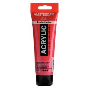 Royal Talens Amsterdam Acrylic Paint - (4.1oz/120ml) Permanent Red Purple