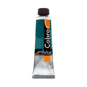 Cobra Artist Oil Paint-  Perylene Green Black - 40ml