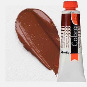 Royal Talens Cobra Study Water Mixable Oil Paint 40ml Burnt Sienna 411