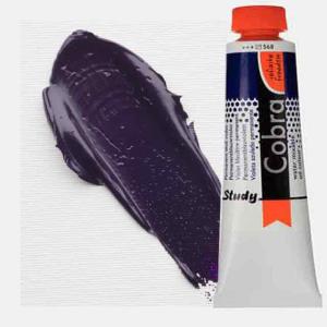 Royal Talens Cobra Study Water Mixable Oil Paint 40ml Permanent Blue Violet