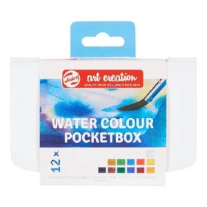Royal Talens Art Creation Watercolor Pocket Box Set - 12xPans  22112M