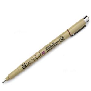 Sakura Pigma Micron Pen - Brown, 08