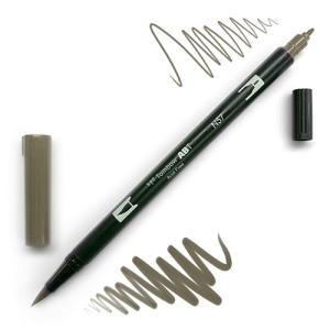 Tombow Dual Brush Pen -Warm Gray 5  N57