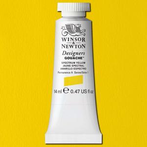 Winsor & Newton Designers Gouache  (0.47oz/14mL) Spectrum Yellow
