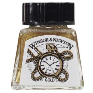 Winsor & Newton Dye-Based Drawing Ink - Gold
