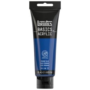 Liquitex Basics Acrylic Paint - (4oz/118ml) Primary Blue