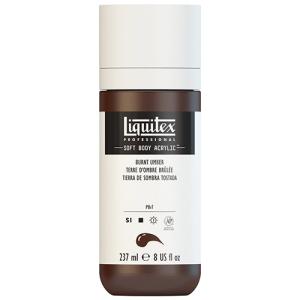 Liquitex Professional Soft Body Acrylic Paint - (8oz/237ml) Burnt Umber