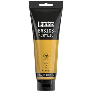 Liquitex Basics Acrylic Paint - (8.5oz/250ml) Gold