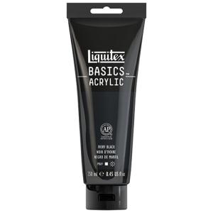 Liquitex Basics Acrylic Paint - (8.5oz/250ml) Ivory Black