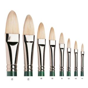 Winsor & Newton Winton Long Handle Brush - Filbert #8