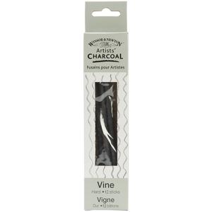 Winsor & Newton Artists' Vine Charcoal Sticks - (12 Pack) Hard