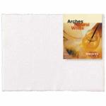 Arches Watercolor Paper 22" x 30" - (1 Sheet, 140lb) Hot Press, Natural White
