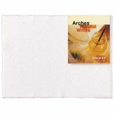 Arches Watercolor Paper 22" x 30" - (1 Sheet, 140lb) Cold Press, Natural White