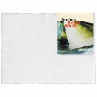 Arches Watercolor Paper 22" x 30" - (1 Sheet, 300lb) Rough, Brite White