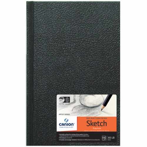 Canson Fine Face Spiral Sketch Book 150 GSM 20 Sheets - eStationers