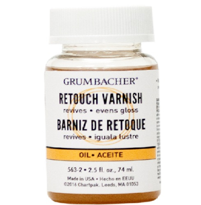Grumbacher Damar Retouch Varnish - (2.5oz/74ml)  563-2
