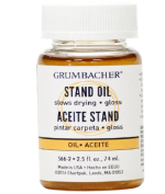 Grumbacher Stand Oil - (2.5oz/74ml)  566-2