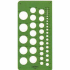 Westcott Stencils Template - Circles