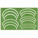 Westcott Stencils Template - Large Ellipse #2
