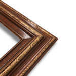 Econo Frame Tiger Gold with Wood Liner - 15" x 30"