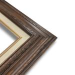 Econo Frame Walnut Stain with Linen Liner - 20" x 24"