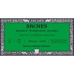Arches Watercolor Cold Press Block 5.9" x 11.8" - (20 Sheets, 140lb)