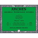 Arches Watercolor Cold Press Block 9" x 12" - (20 Sheets, 140lb)