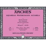 Arches Watercolor Hot Press Block 14" x 20" - (20 Sheets, 140lb)