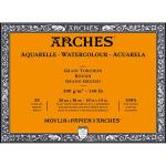 Arches Watercolor Rough Press Block 10" x 14" - (20 Sheets, 140lb)