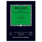 Arches Watercolor Cold Press Pad 10" x 14" - (12 Sheets, 140lb)