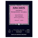 Arches Watercolor Hot Press Pad 9" x 12" - (12 Sheets, 140lb)
