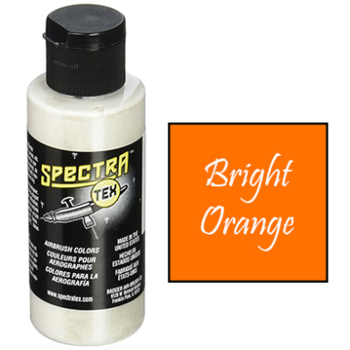 Badger Spectra-Tex Bright Orange Airbrush Paint (2 ounces)