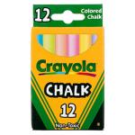 Crayola Chalkboard Chalk - (12 Pack) Assorted Colors