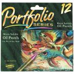 Crayola Portfolio Watersoluble Oil Pastel Set  (12 Pack) Assorted Colors