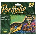Crayola Portfolio Watersoluble Oil Pastel Set  (24 Pack) Assorted Colors