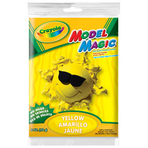 Crayola Model Magic (4oz Pack) – Yellow - Quality Art, Inc. School and Fine  Art Supplies