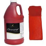 Chromacryl Acrylic Paint  2 Liter (67.7oz)- Warm Red