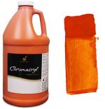 Chromacryl Acrylic Paint  2 Liter (67.7oz)- Orange Vermilion