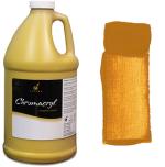 Chromacryl Acrylic Paint  2 Liter (67.7oz)- Yellow Oxide
