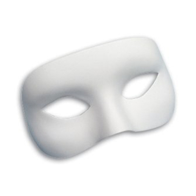 Creativity Street Plastic Mask - 1/2 Mardi Gras