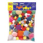 Craft Pom Poms Classroom Pack Assorted (300 count)