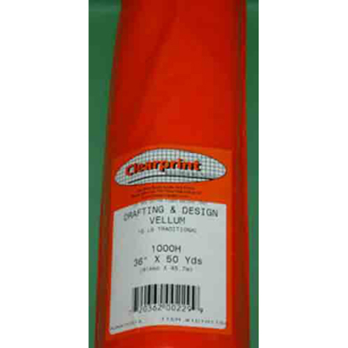 Clearprint 36 Inch X 50 Yards Drafting Vellum Roll