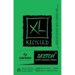 Canson XL Recycled Sketch Pad 3.5" x 5.5" - (100 Sheets, 50lb) Tape Bound