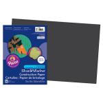 Pacon Sunworks Heavyweight Construction Paper 12" x 18" - (50 Sheets) Black