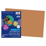 Pacon Sunworks Heavyweight Construction Paper 12" x 18" - (50 Sheets) Brown