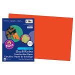 Pacon Sunworks Heavyweight Construction Paper 12" x 18" - (50 Sheets) Orange